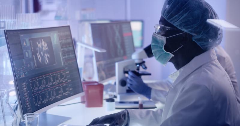 African Americans and other underrepresented minorities make up only about 5% of the people in genetics research studies. African Americans and other underrepresented minorities make up only about 5% of the people in genetics research studies.