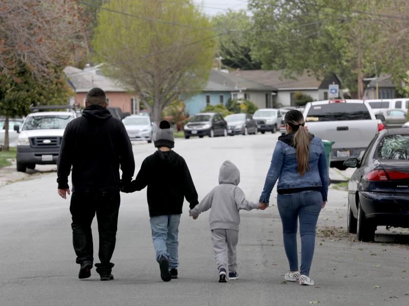 Christian (left) and his wife Monze (right) were laid off from restaurant jobs in mid-March and not qualified to receive unemployment because they are undocumented immigrants. Christian (left) and his wife Monze (right) were laid off from restaurant jobs in mid-March and not qualified to receive unemployment because they are undocumented immigrants.