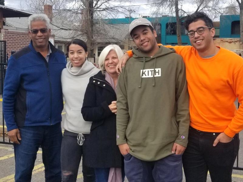 Leah Steimel (center) says she would consider buying insurance through a Medicaid-style plan that the New Mexico Legislature is considering. Her family includes (from left) her husband, Wellington Guzman; their daughter, Amelia; and sons Daniel and Jonath Leah Steimel (center) says she would consider buying insurance through a Medicaid-style plan that the New Mexico Legislature is considering. Her family includes (from left) her husband, Wellington Guzman; their daughter, Amelia; and sons Daniel and Jonath