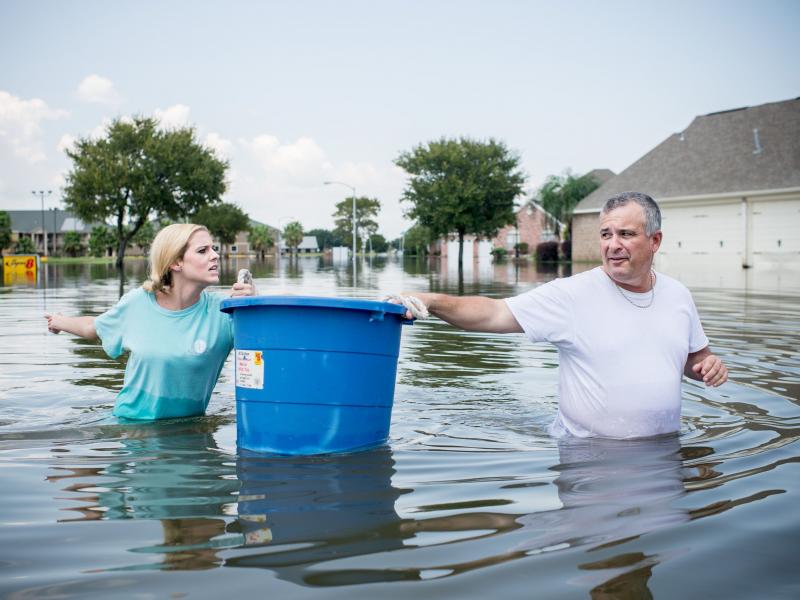 Hurricane Harvey put vast swaths of Texas under water. Elsewhere, fires, tornadoes and extreme weather caused hundreds of billions in damages. Hurricane Harvey put vast swaths of Texas under water. Elsewhere, fires, tornadoes and extreme weather caused hundreds of billions in damages.
