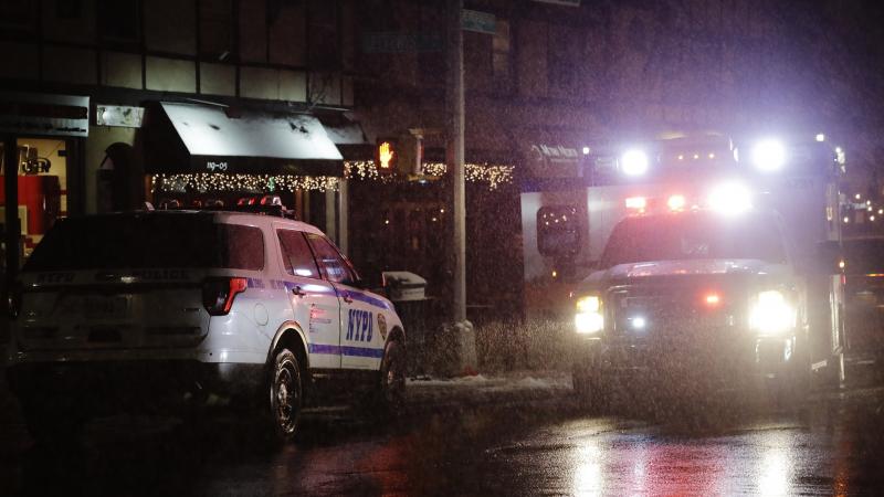 Emergency vehicles in the Queens borough of New York on Feb. 20. The shrill drone of the sirens lies at the center of a bill by two city lawmakers to transition to new siren sounds. Emergency vehicles in the Queens borough of New York on Feb. 20. The shrill drone of the sirens lies at the center of a bill by two city lawmakers to transition to new siren sounds.