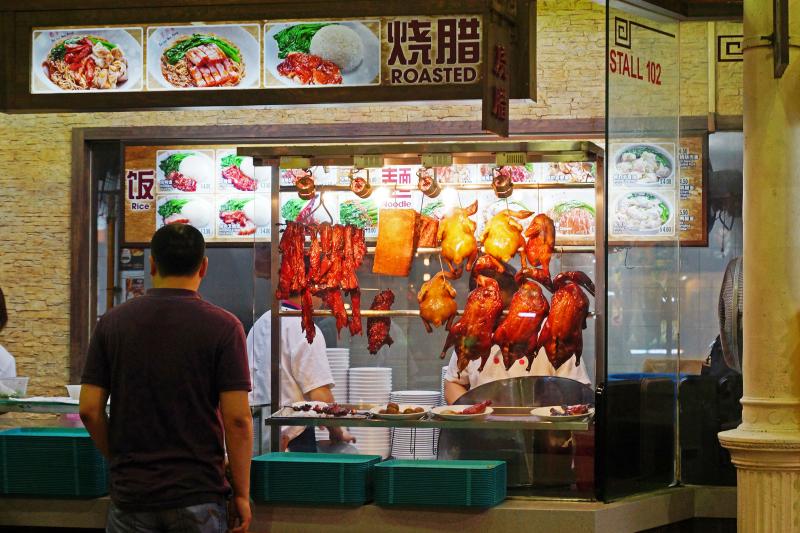 A food market in Singapore in 2012. The U.S. government says that American farmers can help "fill the void" being created by rising demand for meat in countries like Singapore through the Trans-Pacific Partnership. A food market in Singapore in 2012. The U.S. government says that American farmers can help "fill the void" being created by rising demand for meat in countries like Singapore through the Trans-Pacific Partnership.