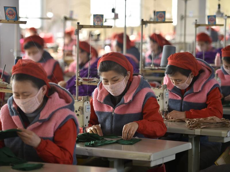 Workers in Pyongyang produce masks for protection against the new coronavirus. Experts say North Korea's track record of fighting epidemics does not bode well for its handling of the coronavirus outbreak. Workers in Pyongyang produce masks for protection against the new coronavirus. Experts say North Korea's track record of fighting epidemics does not bode well for its handling of the coronavirus outbreak.