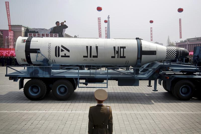 Experts worry that North Korea may be about to test an advanced solid-fuel missile. Experts worry that North Korea may be about to test an advanced solid-fuel missile.
