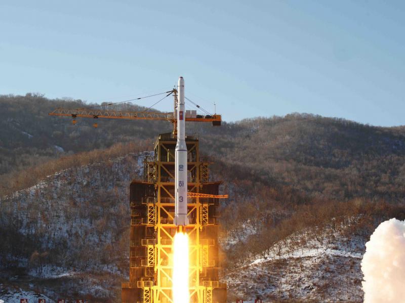 North Korea's Unha-3 rocket lifts off from the Sohae launchpad in Dongchang-ri, North Korea, in this Dec. 12, 2012, photo released by the Korean Central News Agency. North Korea's Unha-3 rocket lifts off from the Sohae launchpad in Dongchang-ri, North Korea, in this Dec. 12, 2012, photo released by the Korean Central News Agency.