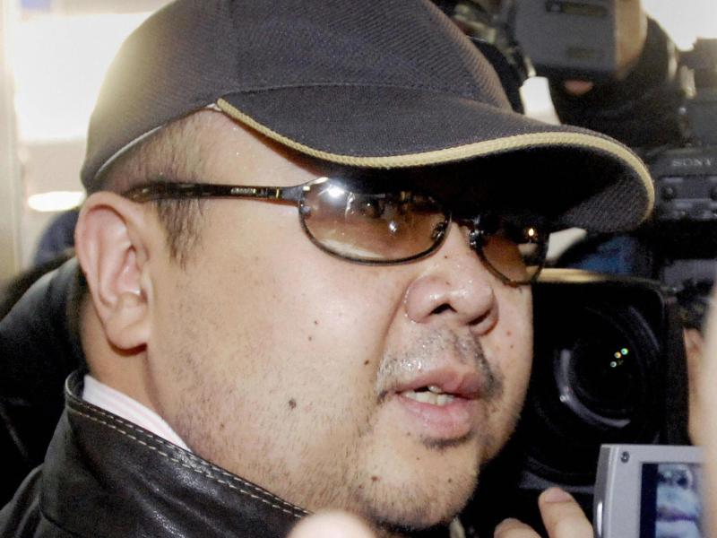 A man believed to be Kim Jong Nam is surrounded by journalists upon his arrival at a Beijing airport in February 2007. A man believed to be Kim Jong Nam is surrounded by journalists upon his arrival at a Beijing airport in February 2007.