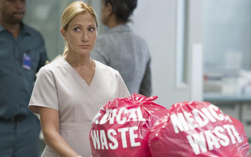 Edie Falco stars in Showtime's "Nurse Jackie." Edie Falco stars in Showtime's "Nurse Jackie."
