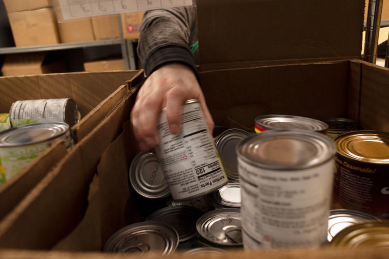 Even with visits to the local food pantry, many families struggle to get enough to eat. Food banks say rethinking our donations could help them stretch their money. Even with visits to the local food pantry, many families struggle to get enough to eat. Food banks say rethinking our donations could help them stretch their money.