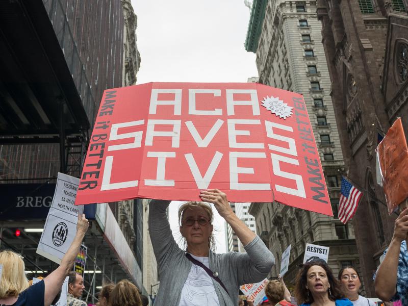 Since its passage, the Affordable Care Act has been the subject of multiple court cases and attempts to derail it in Congress — attempts that garnered protests in 2017 and beyond. The law has survived, so far, but a key provision was struck down Wednesd Since its passage, the Affordable Care Act has been the subject of multiple court cases and attempts to derail it in Congress — attempts that garnered protests in 2017 and beyond. The law has survived, so far, but a key provision was struck down Wednesd