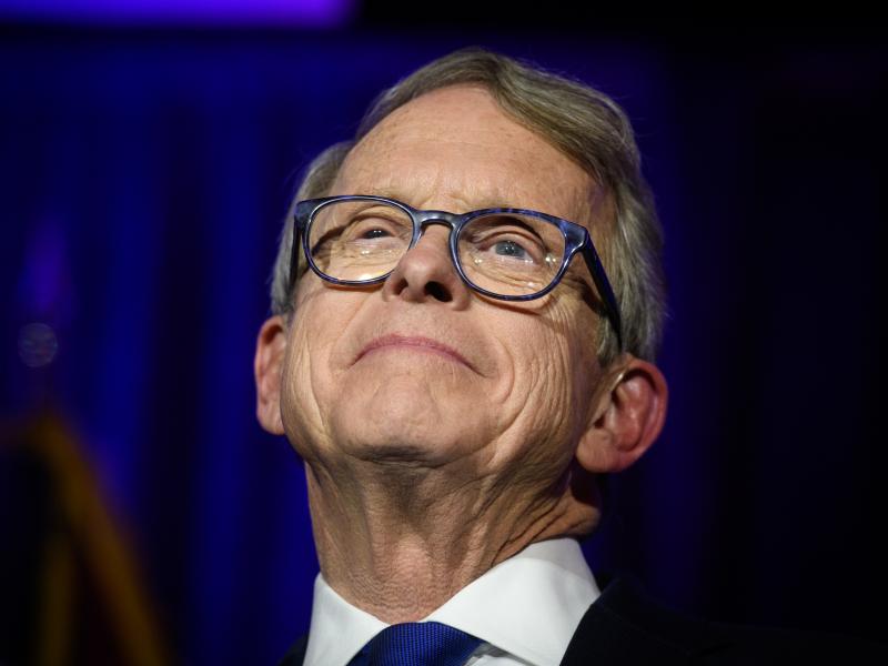 Ohio Gov. Mike DeWine, shown here in 2018, took steps early on to contain the pandemic in his state. Ohio Gov. Mike DeWine, shown here in 2018, took steps early on to contain the pandemic in his state.