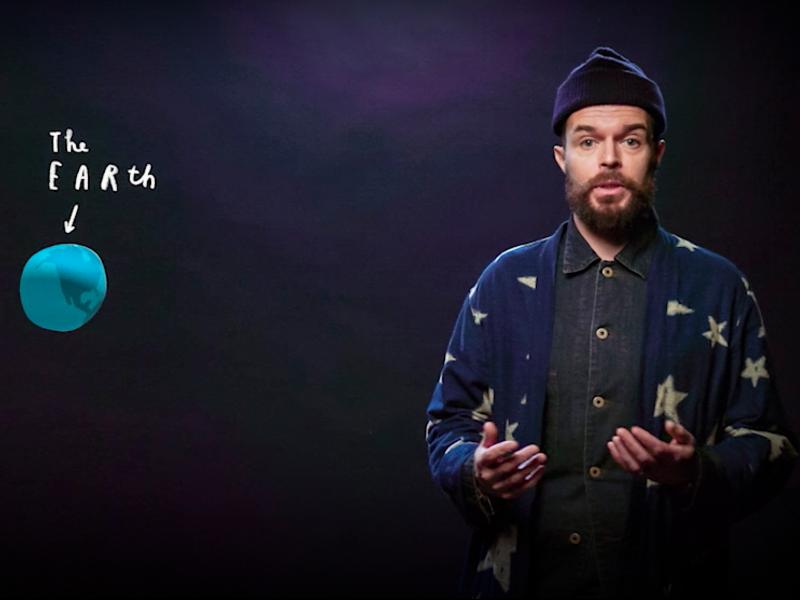 Oliver Jeffers speaks as part of TED2020: The Prequel. April 22, 2020. Photo courtesy of TED. Oliver Jeffers speaks as part of TED2020: The Prequel. April 22, 2020. Photo courtesy of TED.