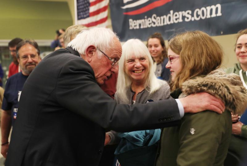 Democratic Presidential Candidate Bernie Sanders Campaigns in Iowa Democratic Presidential Candidate Bernie Sanders Campaigns in Iowa