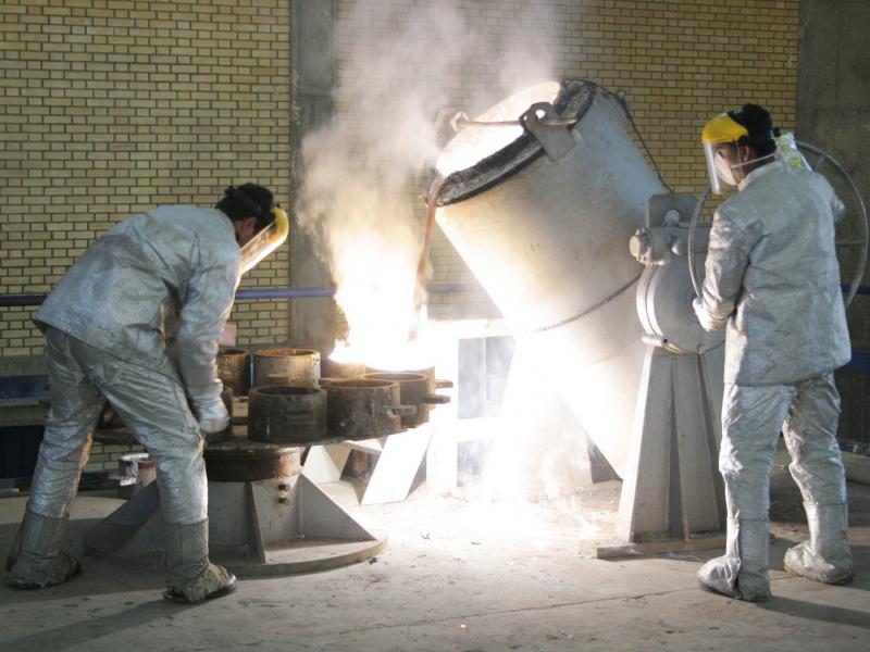 Technicians work inside of a uranium conversion facility producing unit in 2005 outside the city of Isfahan, Iran. After the 2015 Iran nuclear deal put limits on the program, Iran's government has been increasing uranium enrichment since the United States Technicians work inside of a uranium conversion facility producing unit in 2005 outside the city of Isfahan, Iran. After the 2015 Iran nuclear deal put limits on the program, Iran's government has been increasing uranium enrichment since the United States