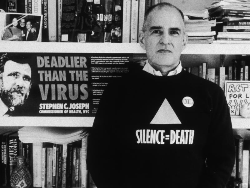 Writer and activist Larry Kramer, here in 1989, was an unapologetically loud and irrepressible voice in the fight against AIDS. Writer and activist Larry Kramer, here in 1989, was an unapologetically loud and irrepressible voice in the fight against AIDS.