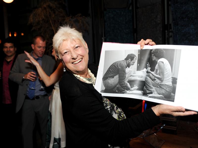 Anne Beatts attends the Live From New York! documentary's Los Angeles premiere after-party on June 10, 2015. Anne Beatts attends the Live From New York! documentary's Los Angeles premiere after-party on June 10, 2015.