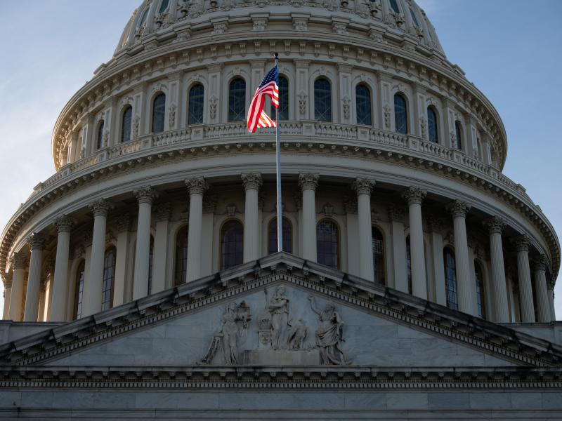 A vast majority of self-identified Republicans do not consider President Trump to blame for the attack on the U.S. Capitol. A vast majority of self-identified Republicans do not consider President Trump to blame for the attack on the U.S. Capitol.