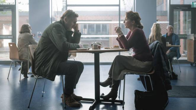 He has a very particular set of coping skills: Tom (Liam Neeson) and Joan (Lesley Manville) face her cancer diagnosis together in Ordinary Love. He has a very particular set of coping skills: Tom (Liam Neeson) and Joan (Lesley Manville) face her cancer diagnosis together in Ordinary Love.