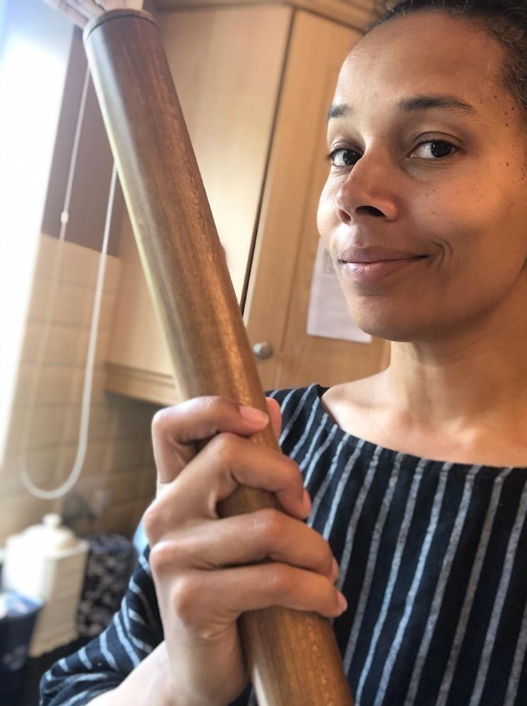 Rhiannon Giddens making pasta Rhiannon Giddens making pasta