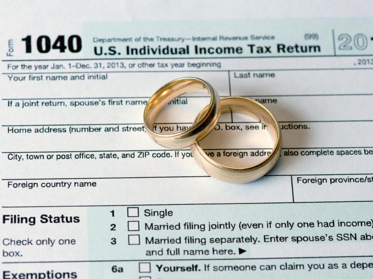 The U.S. tax code, which dates back to the days of Ozzie and Harriet, works against dual-income spouses. In some cases, it's cheaper for one spouse to stay home. The U.S. tax code, which dates back to the days of Ozzie and Harriet, works against dual-income spouses. In some cases, it's cheaper for one spouse to stay home.