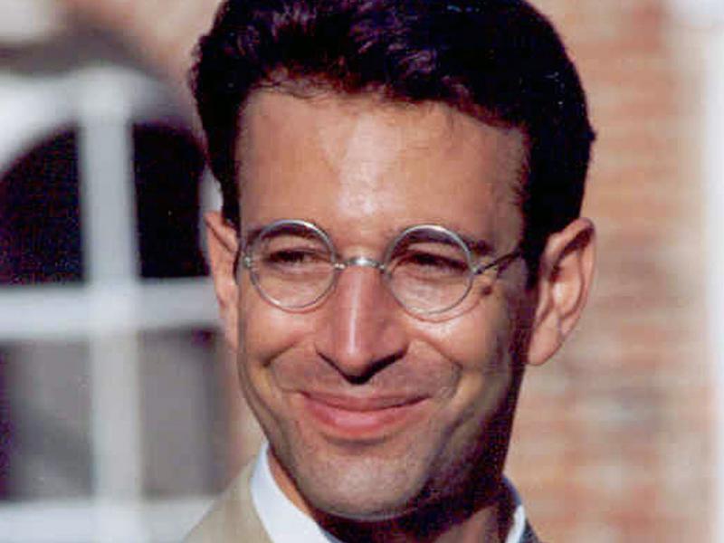 Wall Street Journal newspaper reporter Daniel Pearl was killed by Islamic militants in Pakistan in 2002. A video of his interrogation and death was sent to the U.S. Consulate in Karachi and posted on the Internet. Wall Street Journal newspaper reporter Daniel Pearl was killed by Islamic militants in Pakistan in 2002. A video of his interrogation and death was sent to the U.S. Consulate in Karachi and posted on the Internet.
