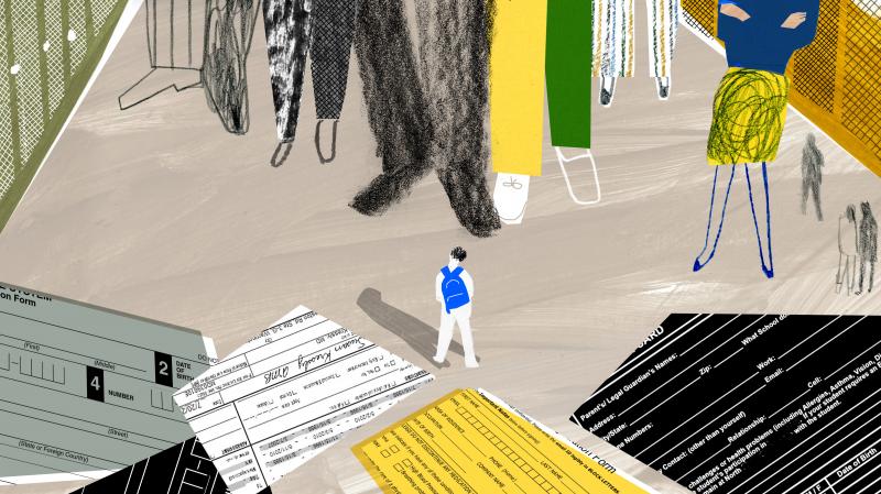 "If you do say, 'Yes, my child has seen a counselor or a therapist or a psychologist,' what does the school then do with that?" asks Laura Goodhue, who has a 9-year-old son on the autism spectrum and a 10-year-old son who has seen a psychologist. "If you do say, 'Yes, my child has seen a counselor or a therapist or a psychologist,' what does the school then do with that?" asks Laura Goodhue, who has a 9-year-old son on the autism spectrum and a 10-year-old son who has seen a psychologist.