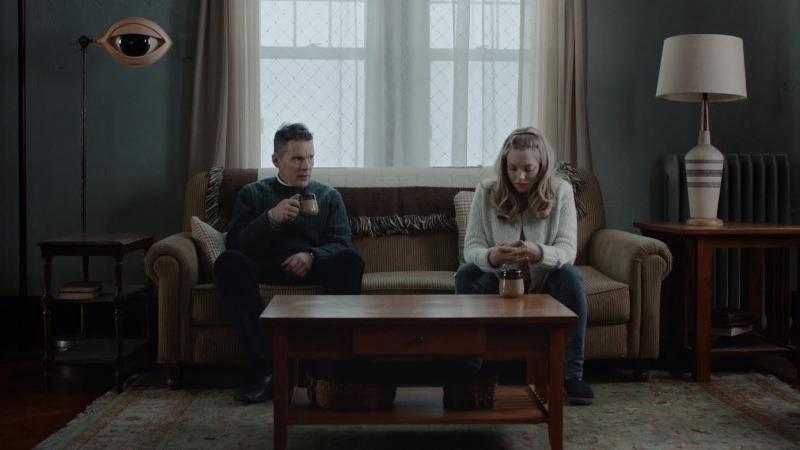Ethan Hawke stars as as a troubled minister who counsels a parishioner (Amanda Seyfried) in First Reformed. Ethan Hawke stars as as a troubled minister who counsels a parishioner (Amanda Seyfried) in First Reformed.