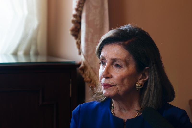 House Speaker Nancy Pelosi pushed back against GOP criticism that her plan calling for the federal government to negotiate drug prices interfered with the free market. House Speaker Nancy Pelosi pushed back against GOP criticism that her plan calling for the federal government to negotiate drug prices interfered with the free market.