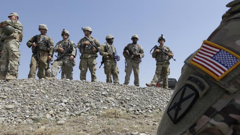 U.S. soldiers take part in NATO-led military exercises at the military base of Vaziani, outside Tbilisi, Georgia, in August. U.S. soldiers take part in NATO-led military exercises at the military base of Vaziani, outside Tbilisi, Georgia, in August.