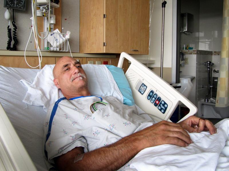 David Chance recuperates at Oregon Health and Science University. David Chance recuperates at Oregon Health and Science University.