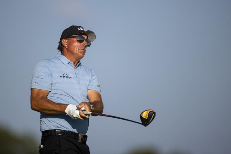 Phil Mickelson, seen at the Charles Schwab Series at Ozarks National in 2020, says he "used words I sincerely regret" in an interview about a Saudi-financed golf league. Phil Mickelson, seen at the Charles Schwab Series at Ozarks National in 2020, says he "used words I sincerely regret" in an interview about a Saudi-financed golf league.