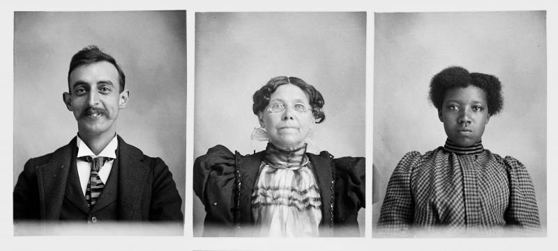 A photograph by Hugh Mangum from Photos Day or Night: The Archive of HughMangum, by Sarah Stacke with texts by Maurice Wallace and Martha Sumler, Hugh Mangum's granddaughter. Image courtesy of Hugh Mangum Photographs, David M. Rubenstein Rare Book & Manus A photograph by Hugh Mangum from Photos Day or Night: The Archive of HughMangum, by Sarah Stacke with texts by Maurice Wallace and Martha Sumler, Hugh Mangum's granddaughter. Image courtesy of Hugh Mangum Photographs, David M. Rubenstein Rare Book & Manus