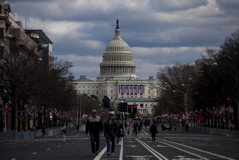 Security preparation continues in Washington, D.C., for Wednesday's inauguration of President-elect Joe Biden. Security preparation continues in Washington, D.C., for Wednesday's inauguration of President-elect Joe Biden.