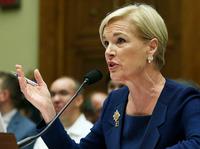 Cecile Richards, the president of Planned Parenthood, says the health care provider takes in about $400 million per year in reimbursements under Medicaid and other federal programs. Cecile Richards, the president of Planned Parenthood, says the health care provider takes in about $400 million per year in reimbursements under Medicaid and other federal programs.