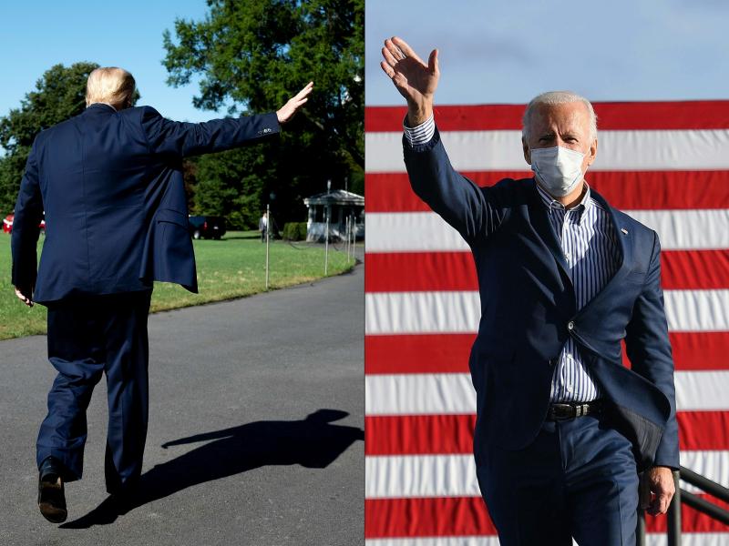 In an NPR/PBS NewsHour/Marist poll, Americans view President Trump as either below average or one of the worst U.S. presidents, while incoming President-elect Joe Biden gets better reviews. In an NPR/PBS NewsHour/Marist poll, Americans view President Trump as either below average or one of the worst U.S. presidents, while incoming President-elect Joe Biden gets better reviews.