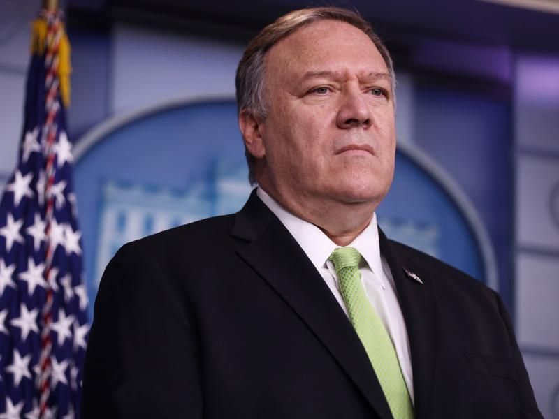 Secretary of State Mike Pompeo was not receptive to being asked about his support of former Ambassador to Ukraine Marie Yovanovitch. Secretary of State Mike Pompeo was not receptive to being asked about his support of former Ambassador to Ukraine Marie Yovanovitch.