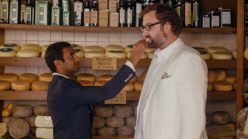 Aziz Ansari and Eric Wareheim play Dev and his friend Arnold on Netflix's Master Of None. Aziz Ansari and Eric Wareheim play Dev and his friend Arnold on Netflix's Master Of None.