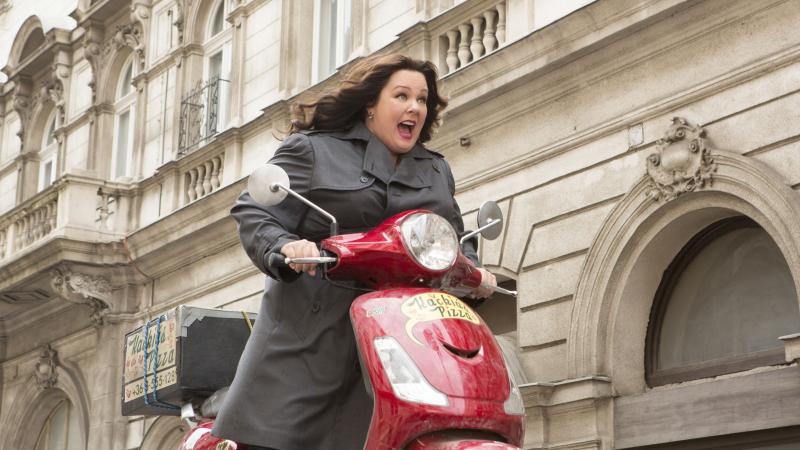 Melissa McCarthy gets a star-vehicle movie of her own in Spy. Melissa McCarthy gets a star-vehicle movie of her own in Spy.