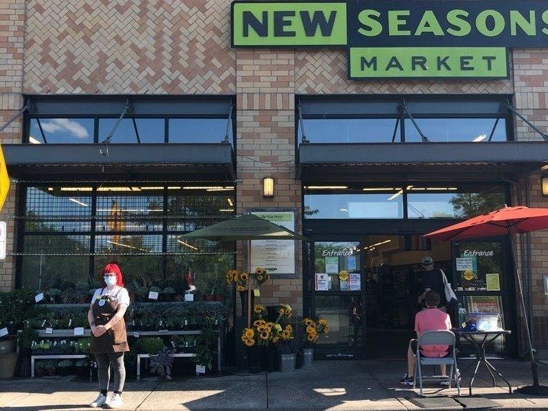 Tekiah Elzey is using Coworker.org to petition for hazard pay to be restored at the New Seasons Market where she works in Portland, Ore. Tekiah Elzey is using Coworker.org to petition for hazard pay to be restored at the New Seasons Market where she works in Portland, Ore.