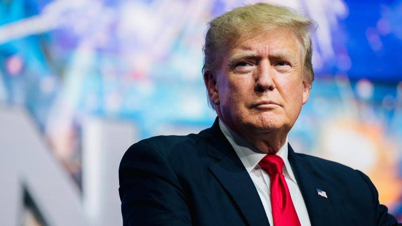 Former President Donald Trump at a rally in Phoenix, Ariz., on July 24, 2021. Former President Donald Trump at a rally in Phoenix, Ariz., on July 24, 2021.