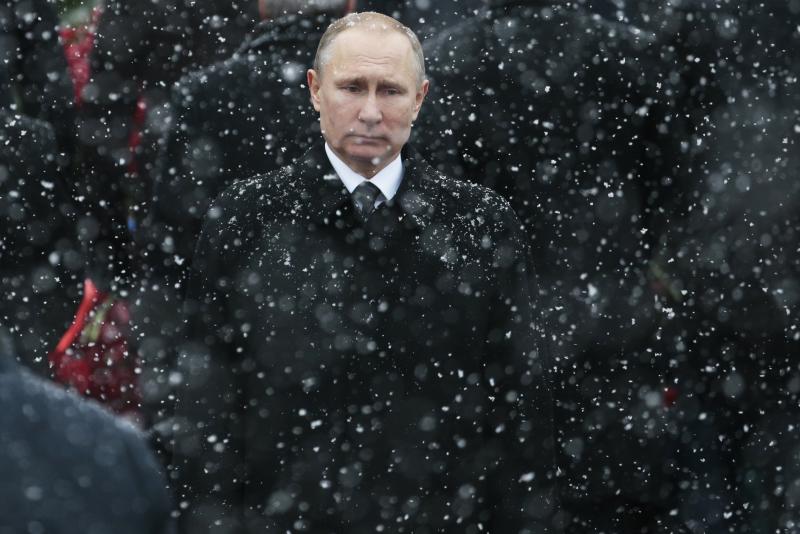 Russian President Vladimir Putin, here at the Tomb of the Unknown Soldier in Moscow in 2017, has seen U.S. relations reach their lowest point since the Cold War. By waiting over a month to congratulate President-elect Joe Biden, Putin tried to show streng Russian President Vladimir Putin, here at the Tomb of the Unknown Soldier in Moscow in 2017, has seen U.S. relations reach their lowest point since the Cold War. By waiting over a month to congratulate President-elect Joe Biden, Putin tried to show streng