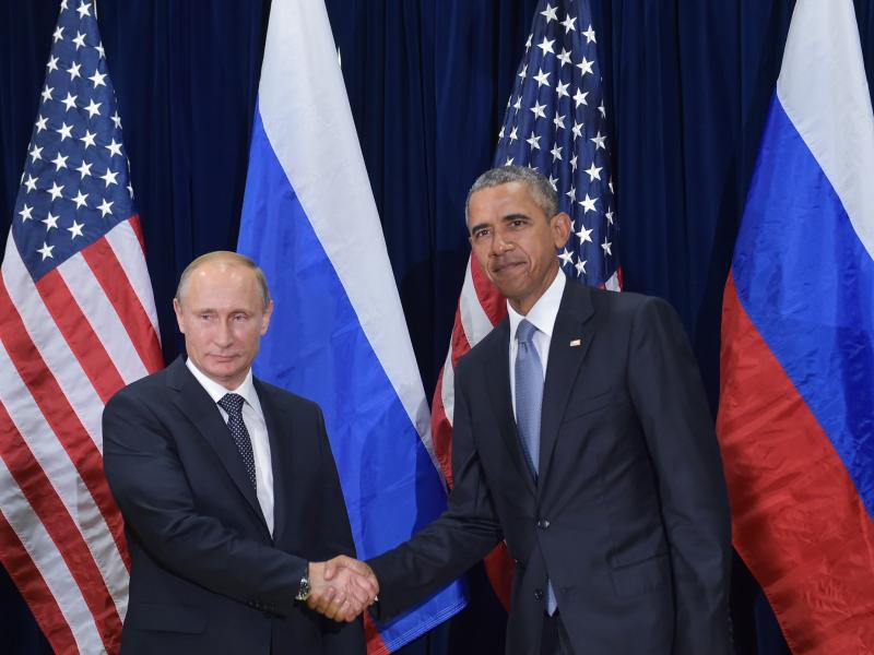 President Obama and Vladimir Putin met for 90 minutes after the Russian president's Monday speech at the United Nations. President Obama and Vladimir Putin met for 90 minutes after the Russian president's Monday speech at the United Nations.