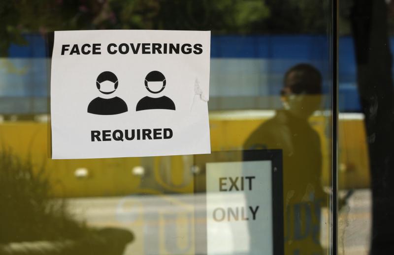 The governor of Texas is encouraging people to wear masks in public and stay home if possible, as the number of COVID-19 cases spikes in the state. The governor of Texas is encouraging people to wear masks in public and stay home if possible, as the number of COVID-19 cases spikes in the state.