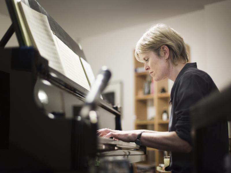 Rachel Portman was the first woman to win an Academy Award for best original score. Her latest album ask the river is her first not written for a film or stage production. Rachel Portman was the first woman to win an Academy Award for best original score. Her latest album ask the river is her first not written for a film or stage production.
