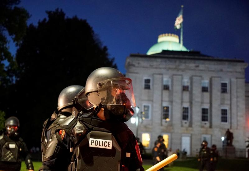 Raleigh, N.C. Mayor Mary-Ann Baldwin issued a citywide curfew Friday afternoon ahead of two planned protests over racial justice and police brutality. Raleigh, N.C. Mayor Mary-Ann Baldwin issued a citywide curfew Friday afternoon ahead of two planned protests over racial justice and police brutality.