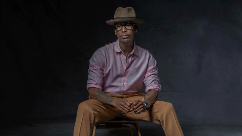 "I feel like people are not educated at a young age to know like, 'OK, you have a choice to go behind bars and become a number and for somebody to profit off you for free labor and it's enslaving your brain," Raphael Saadiq says. "I feel like people are not educated at a young age to know like, 'OK, you have a choice to go behind bars and become a number and for somebody to profit off you for free labor and it's enslaving your brain," Raphael Saadiq says.