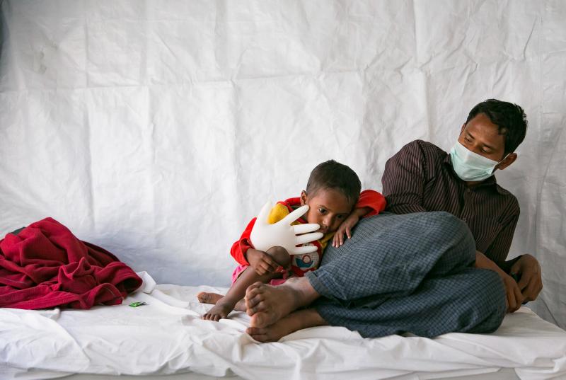 By mid-January, there had been nearly 5,000 reported cases of diphtheria in the camps and 33 deaths. By mid-January, there had been nearly 5,000 reported cases of diphtheria in the camps and 33 deaths.