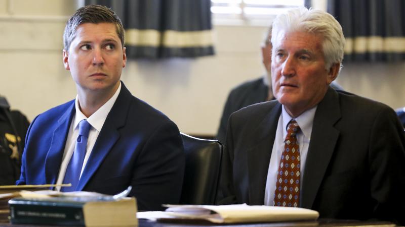 Former University of Cincinnati police officer Ray Tensing, left, faces a murder charge over the death of Sam DuBose. Tensing is seen here during his retrial Friday at the Hamilton County Courthouse in Cincinnati. Former University of Cincinnati police officer Ray Tensing, left, faces a murder charge over the death of Sam DuBose. Tensing is seen here during his retrial Friday at the Hamilton County Courthouse in Cincinnati.