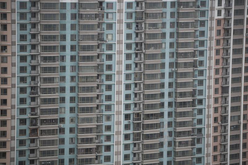 A residential building in Dandong, a city near China's northeast border with North Korea. Local authorities have tried to curb speculation in the property market. A residential building in Dandong, a city near China's northeast border with North Korea. Local authorities have tried to curb speculation in the property market.