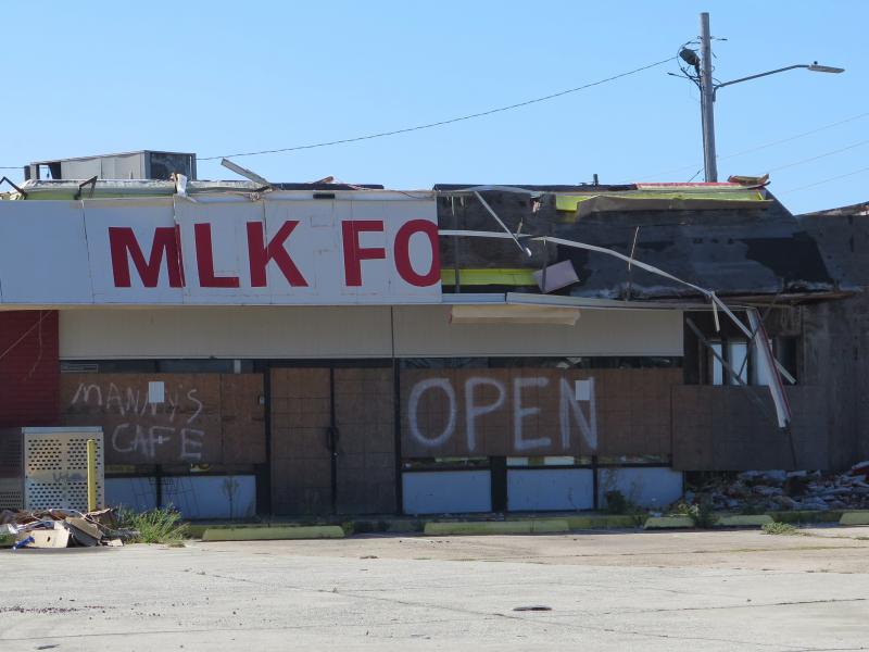 Businesses have been slow to reopen since Hurricane Michael, in part because there aren't enough workers. Businesses have been slow to reopen since Hurricane Michael, in part because there aren't enough workers.