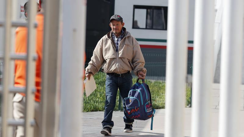 In late January, Carlos Catarldo Gomez of Honduras was the first person returned to Mexico to wait for his asylum trial date. The Trump administration announced on Tuesday that this program, dubbed 'Migrant Protection Protocols,' will expand from San Dieg In late January, Carlos Catarldo Gomez of Honduras was the first person returned to Mexico to wait for his asylum trial date. The Trump administration announced on Tuesday that this program, dubbed 'Migrant Protection Protocols,' will expand from San Dieg